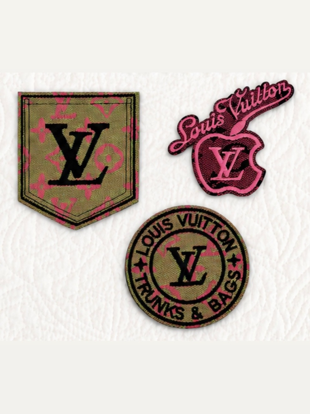 Fashion Luxury DIY Iron On Patches - Bundle of 3
